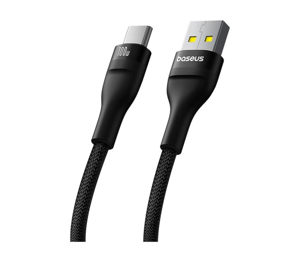 Baseus Kabel Flash 2 USB-A / USB-C 100W 2 m - czarny - 1502050 - zdjęcie 4